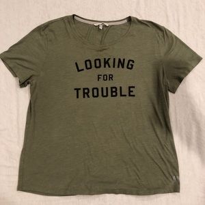 Victoria’s Secret “Looking For Trouble” T shirt